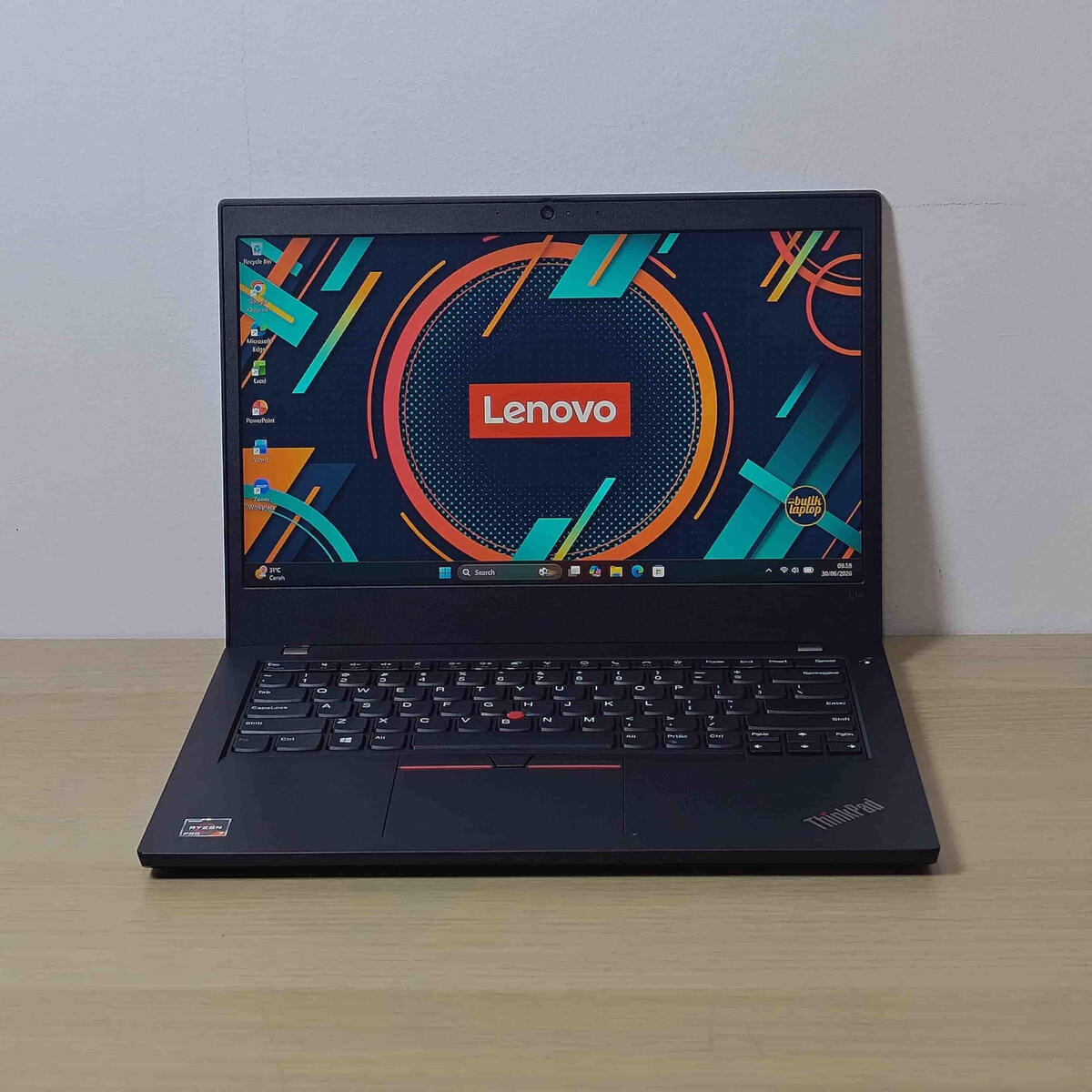 Lenovo Thinkpad L14G2 Depan Tengah Lenovo Thinkpad L14G2 Tengah Butik Laptop
